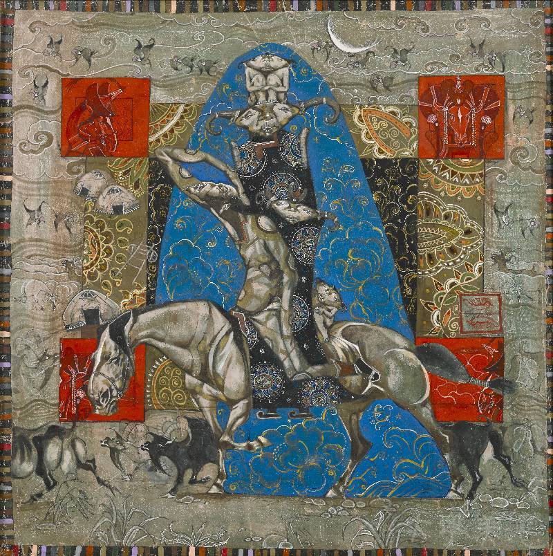 [藍絲巾] Munkhbat Norovpeljee